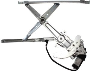 Power Front Window Regulator with Motor for Toyota Sienna 1998-2000, Left (Driver), Replacement