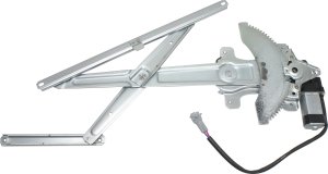 Front Window Regulator for Toyota Tacoma 1995-2004, Power with Motor, Left (Driver) Side, Replacement