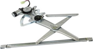 Front Window Regulator for 2002-2006 Toyota Camry, Left (Driver), Power Function, with Motor, 2 Pins, for USA Built Vehicle, Replacement