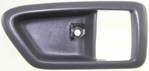 Front Door Handle Case for Toyota Camry 1997-2001/Solara 1999-2003, Inside, Right (Passenger), Gray, Bezel Only (=Rear), Replacement
