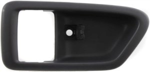 Front Door Handle Case for Toyota Camry 1997-2001 / Solara 1999-2003, Left (Driver) Side, Inside, Gray, Bezel Only (=Rear), Replacement