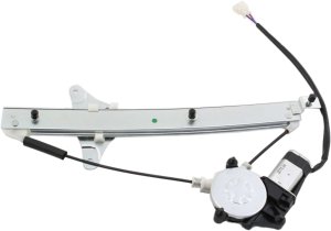 Power Rear Window Regulator with Motor for Toyota Camry Sedan 1992-1996, Right (Passenger) Side, Replacement