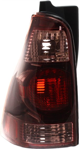 Tail Light Lens and Housing for Toyota 4Runner 2003-2005, Left (Driver), Replacement