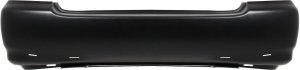 Rear Bumper Cover for Toyota Corolla 2003-2008, Primed (Ready to Paint), with Spoiler Holes, S/XRS Models, USA Built, Replacement