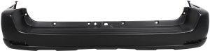 Rear Bumper Cover for Toyota Sequoia 2001-2004, Primed (Ready to Paint), without Wheel Opening Flares, Replacement