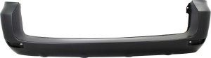 Rear Bumper Cover for Toyota RAV4 2006-2012, Primed (Ready to Paint), with Wheel Opening Flare, Replacement