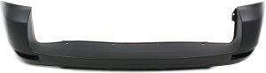 Rear Bumper Cover for Toyota RAV4 2006-2008, Primed (Ready to Paint), Without Wheel Opening Flare, Replacement