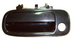 Exterior Front Left (Driver) Door Handle Outer for 1992 - 1996 Toyota Camry DX, OEM Replacement: 6922033020