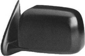 Left (Driver) Manual Folding Outside Side View Mirror Assembly for 1997 - 1999 Toyota 4Runner, Black Cover Glass Replacement,  8794035330