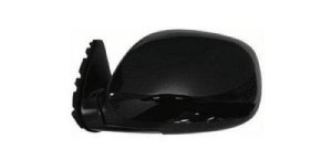 Left (Driver) Side View Mirror Assembly for 2000 - 2006 Toyota Tundra, Manual, Black, Outside Side View,  879400C030, Cover, Glass Replacement