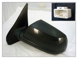 2008 - 2013 Toyota Sequoia Side View Mirror Assembly / Cover / Glass Replacement - Left (Driver) Side - (SR5)