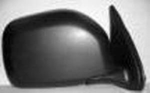 Right (Passenger) Side View Mirror Assembly for 2000 - 2002 Toyota 4Runner, Manual, Paint-to-Match Black, Replacement Cover / Glass,  8791035890