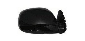 Outside Right (Passenger) Side View Mirror Assembly for 2000 - 2006 Toyota Tundra, Manual, Black, Cover/Glass Replacement,  879100C030, Replacement