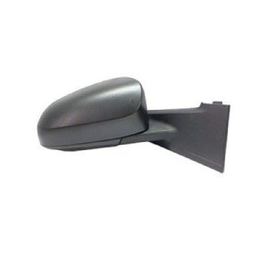 Right (Passenger) Side View Mirror Assembly for 2012 Toyota Yaris, Power, Non-Heated, Black Cover, OEM 8791052C70-PFM, Replacement