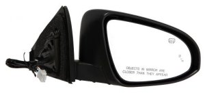 Right (Passenger) Side View Mirror Assembly for 2013-2018 Toyota Avalon, with Blind Spot Detection, Non-Electrochromic, with Signal Light, with Memory, with Cover, Paint to Match,  8790107021-PFM, Replacement