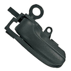 Interior Front Left (Driver) Door Handle for 2003 - 2005 Toyota Echo, Black (Gray); Without Chrome; Inside;  6920652040B5, Replacement