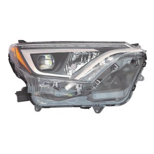2016 - 2018 Toyota RAV4 Headlight Assembly - Left (Driver)