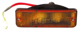 Front Left (Driver) Turn Signal Light Assembly for 1985 - 1986 Toyota Camry, Replacement Lens Cover,  8152080015