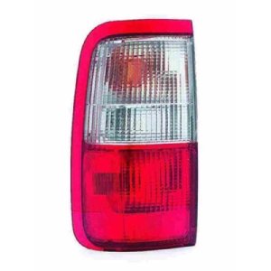 Right (Passenger) Tail Light Assembly for 1993 - 1998 Toyota T100 - Rear Tail Light Replacement with Lens Cover, Bulbs, and Sockets,  8155034010, Replacement
