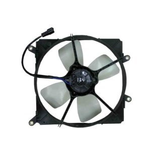 Radiator Cooling Fan Assembly for 1988 - 1991 Toyota Corolla,  TO3115123, Canada, Replacement