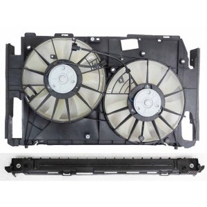 2009 - 2011 Toyota RAV4 Radiator Cooling Fan Assembly