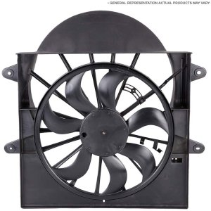 2009 - 2016 Toyota Venza Radiator Cooling Fan Assembly