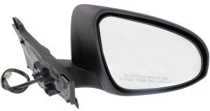 Power Mirror for Toyota Yaris 2015-2019, Right (Passenger), Manual Folding, Non-Heated, Paintable, Hatchback, France Built Vehicle, Replacement