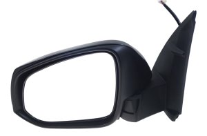 Power Mirror for Toyota Tacoma 2016-2023, Left (Driver), Manual Folding, Heated, Paintable without Blind Spot Detection and Signal Light, Replacement
