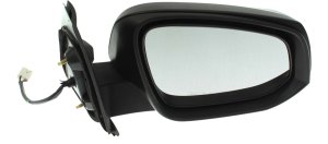 Power Heated Mirror for 2016-2023 Toyota Tacoma, Right (Passenger) Side, Manual Folding, Paintable, w/o Blind Spot Detection and Signal Light, Replacement