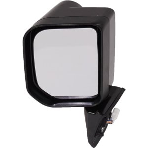 Power Mirror for Toyota FJ Cruiser 2007-2014, Left (Driver), Manual Folding, Non-Heated, Paintable with Signal Light, Replacement, Excluding Special Edition Package
