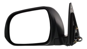 Power Mirror for Toyota Highlander 2008-2013, Left (Driver), Manual Folding, Heated, Paintable, with Puddle Light, Suitable for Hybrid/Non-Hybrid Model (2008-2010 Japan Built Vehicle), Replacement