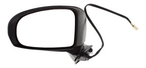 Power Mirror for Toyota Prius 2010-2015, Prius Plug-In 2012-2015, Left (Driver), Manual Folding, Heated, Paintable, Without Signal Light, Excludes Persona Series Model 2015, Replacement