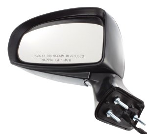 Power Mirror for Toyota Venza 2009-2012, Left (Driver), Manual Folding, Non-Heated, Paintable, Replacement