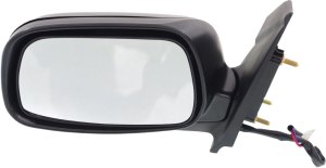 Power Mirror for 2001-2003 Toyota Prius, Left (Driver) Side, Manual Folding, Non-Heated, Paintable, Replacement