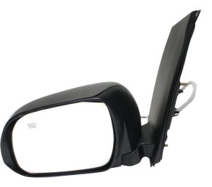 Power Mirror for Toyota Sienna 2013-2014, Left (Driver) Side, Manual Folding, Heated, Paintable, without Memory, Replacement