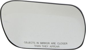 Heated Mirror Glass for Toyota Avalon 2000-2004, Right (Passenger) Side, with Backing Plate, Replacement