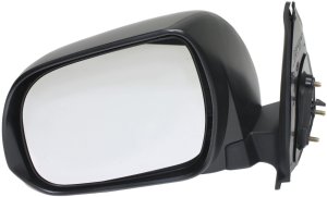 Manual Adjust, Manual Folding, Non-Heated Mirror for Toyota Tacoma 2012-2015, Left (Driver), Textured, Replacement