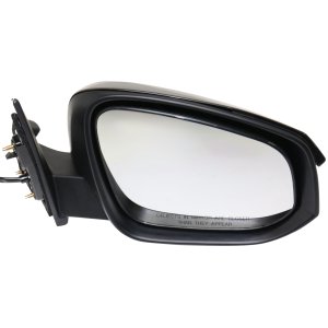 Power Mirror for Toyota Highlander 2014-2018, Right (Passenger), Manual Folding, Non-Heated, Paintable, with Signal Light, without Blind Spot Detection and Memory, Suitable for Hybrid Models 2014-2017, Replacement
