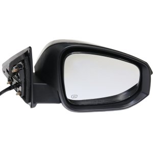 Power Mirror for Toyota Highlander 2014-2018, Right (Passenger), Manual Folding, Heated, Paintable, with Signal Light, without Blind Spot Detection and Memory, Suitable for Hybrid Models 2014-2017, Replacement