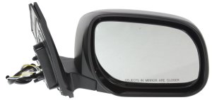 Power Mirror for Toyota RAV4 2009-2012, Right (Passenger) Side, Manual Folding, Non-Heated, Textured, without Signal Light, for North America Built Vehicle, Replacement
