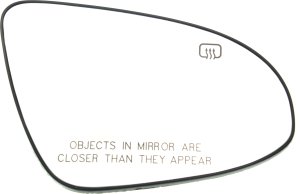 Heated Mirror Glass for Toyota Avalon 2013-2018, Right (Passenger) Side with Backing Plate, without Signal Light and Blind Spot Detection, Replacement