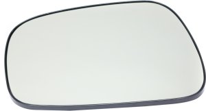 Mirror Glass for Toyota Camry 2002-2006, Left (Driver), Heated, with Backing Plate, for USA Built Vehicle, Replacement