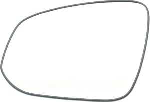 Mirror Glass for Toyota RAV4 2013-2018, Left (Driver), Non-Heated, with Backing Plate, Built for North America, Replacement