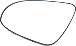Heated Mirror Glass for Toyota Camry 2012-2014, Left (Driver), with Backing Plate, without Blind Spot Detection, Replacement