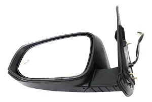 Power Folding Heated Mirror for Toyota Tacoma 2016-2023, Left (Driver), Paintable, w/ Blind Spot Detection and Signal Light, w/o Camera Hole, Replacement