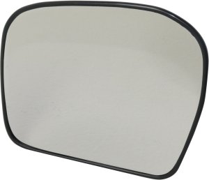 Mirror Glass for Toyota 4Runner 2000-2002, Left (Driver), Heated, with Backing Plate, Compatible with Limited/SR5 Models, Replacement