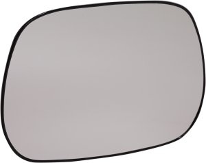 Heated Mirror Glass for Toyota RAV4 2001-2003, Left (Driver) Side, with Backing Plate, Replacement