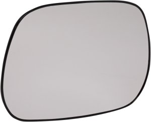 Mirror Glass for Toyota RAV4 2001-2003, Left (Driver) Side, Non-Heated, with Backing Plate, Replacement