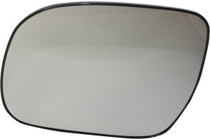 Mirror Glass Left (Driver) for Toyota Tacoma 2005-2011, Non-Heated, All Cab Types, with Backing Plate, Replacement