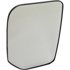 Mirror Glass for Toyota FJ Cruiser 2007-2014, Left (Driver), Non-Heated, with Backing Plate, Replacement